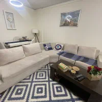 مبلمان راحتی ال تمام پارچه