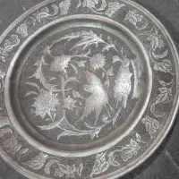 قلیون و کاسه مسی قلم خورده|صنایع دستی و سایر لوازم تزئینی|جعفرآباد, |دیوار