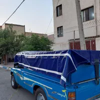 چادر وانت نیسان تره باری سر اگزوز نیسان|قطعات یدکی و لوازم جانبی|تهران, بنی‌هاشم|دیوار