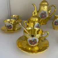 قهوه خوری دنسی طلایی قدیمی|کلکسیون اشیاء عتیقه|رودهن, |دیوار