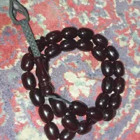 تسبیح سندلوس ترک دانه درشت جگری