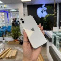 آیفون ۱۱نرمال سفید۱۲۸گیگ|موبایل|گرگان, |دیوار