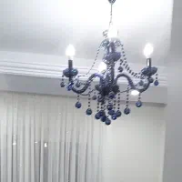 لوستر باکاراد سورمه ای|لوستر و چراغ آویز|تهران, تهران‌نو|دیوار