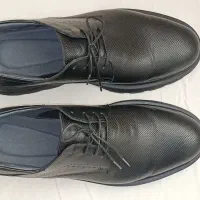 کفش مردانه چرم طبیعی زیره ترک سبک ۴۳