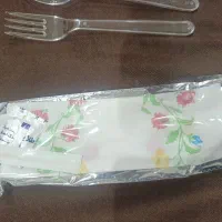 قاشق چنگال یکبار پک کامل|ظروف نگهدارنده، پلاستیکی، یک‌بارمصرف|تبریز, |دیوار