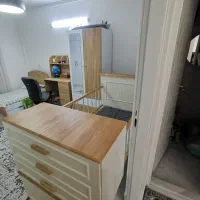 تخت دو منظوره کودک و نوجوان|تخت و سرویس خواب|ساری, |دیوار