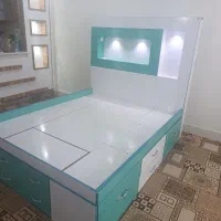 تخت خواب دراوری تمام ام دی اف