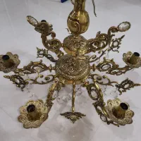 لوستر برنجی