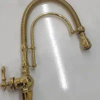 شیر ظرفشویی طلایی شیرالات