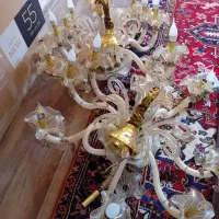 ۲ عدد لوستر کریستال
