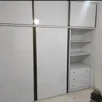 کمد دیواری درب ریلی