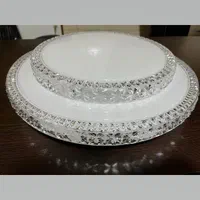 چراغ سقفی کریستالی دو طبقه مودی ۷۲ وات و 36 وات|لوستر و چراغ آویز|تهران, حکیمیه|دیوار