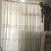 نصاب پرده. جوشکاری. لوله کشی