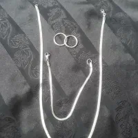 گردنبند ودستبند وگوشواره رنگ ثابت