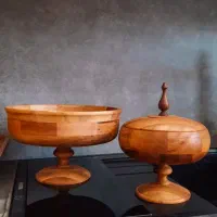 میوه خوری و شکلات خوری چوبی