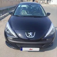 پژو207پانوراماارتقایافتهمشکی متالیک صندلی چرم