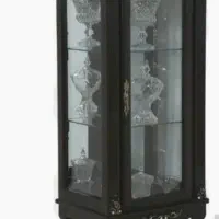 ویترین تاج دار مشکی