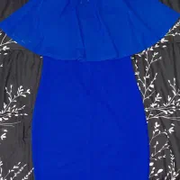 لباس مجلسی آبی کاربنی سایز ۳۶، ۳۸