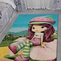 فرش کودک توت فرنگی