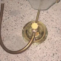 چراغ گازی دیواری تک|لامپ و چراغ|سهند, |دیوار