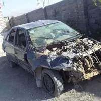 پژو 405 تصادفی