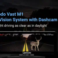 مانیتورنایت ویژن ودوربین ثبت وقایع خودرو lanmodo