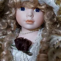 عروسک سرامیکی آنتیک فرانسوی