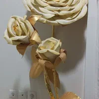 آباژور کنار سالن ،گل و دوغنچه|گل مصنوعی|شهرکرد, |دیوار