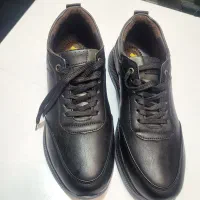 کفش چرم مصنوعی بند دار