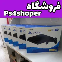 پلی استیشن/Ps4 اسلیم دو دسته با بازی 2026 با ضمانت|کنسول، بازی ویدئویی و آنلاین|تهران, جمهوری|دیوار