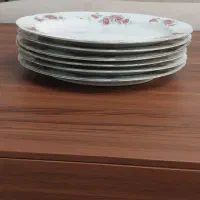 مجموعه ظروف گل‌سرخی (با قدمت پهلوی)|ظروف سرو و پذیرایی|شیراز, نشاط|دیوار