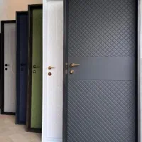 درب اتاق چوبی ضدآب ،پی وی سی،دورکوب،چهارچوب، وکیوم