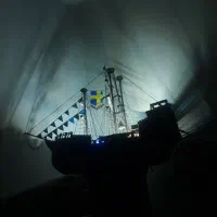 ماکت کشتی چوبی گالئون|مجسمه، تندیس، ماکت|تهران, هفده شهریور|دیوار