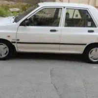 پراید سفید دزدیده شده . مژدگانی میدم