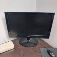 مانیتور ال ای دی ۲۰ اینچ ال جی و مودم و گوشی a23s