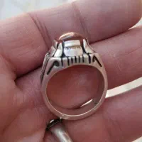 عقیق سرخ کهنه تراش|جواهرات|آباده, |دیوار