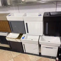 روشویی کابینتی مدل اندره با ابعاد کوچیک ۲۵/۴۶