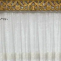 دو عدد پرده با تمام وسایل ابعاد۲۷۰*۱۷۰