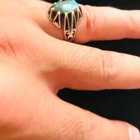 انگشترنقره  فیروزه