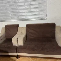 مبل هفت نفره با میزعسلی