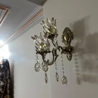 دیوار کوب لوستر دیواری دیوارکوب روشنایی|لوستر و چراغ آویز|تهران, شهرک ولیعصر جنوبی|دیوار