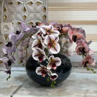 گل و گلدان ارکیده|گل مصنوعی|دورود, |دیوار