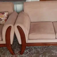 مبل راحتی ۷ نفره سالم و تمیز در حد نو|مبلمان خانگی و میز عسلی|آران و بیدگل, |دیوار