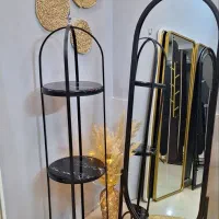 شلف استند قفسی کنارسالنی تنوع مدل و ابعاد