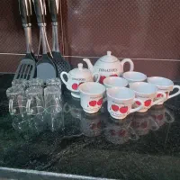 فنجون سفالی و فرانسوی