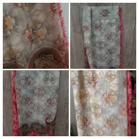 روسری نخی قواره بزرگ نو جنس مغازه