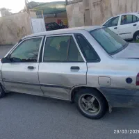 پراید نقره آی مدل 84 دوگانه دستی