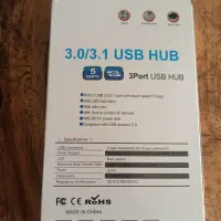 هاب و رم ریدر کمبو 3 پورت تایپ سی|قطعات و لوازم جانبی رایانه|شیراز, سیلو|دیوار