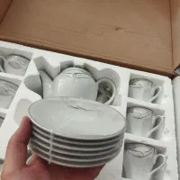 سرویس ۱۷ پارچه چینی اکبند|ظروف سرو و پذیرایی|عسلویه, |دیوار