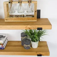 شلف دیواری چوب طبیعی مدل رویا|کتابخانه، شلف، قفسههای دیواری|تهران, صادقیه|دیوار